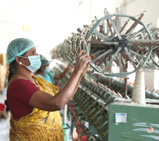 Warping machine operation
